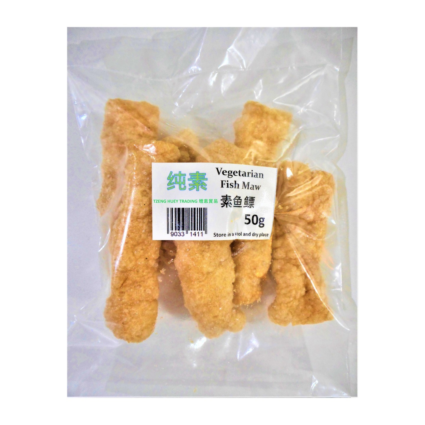 Vegetarian Fish Maw 素鱼鳔 50g
