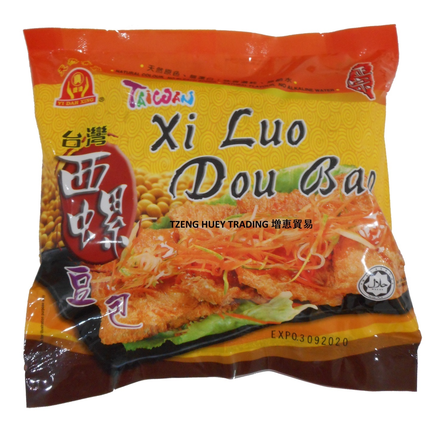 Vegetarian Soy Skin Piece  素西螺豆包 500g