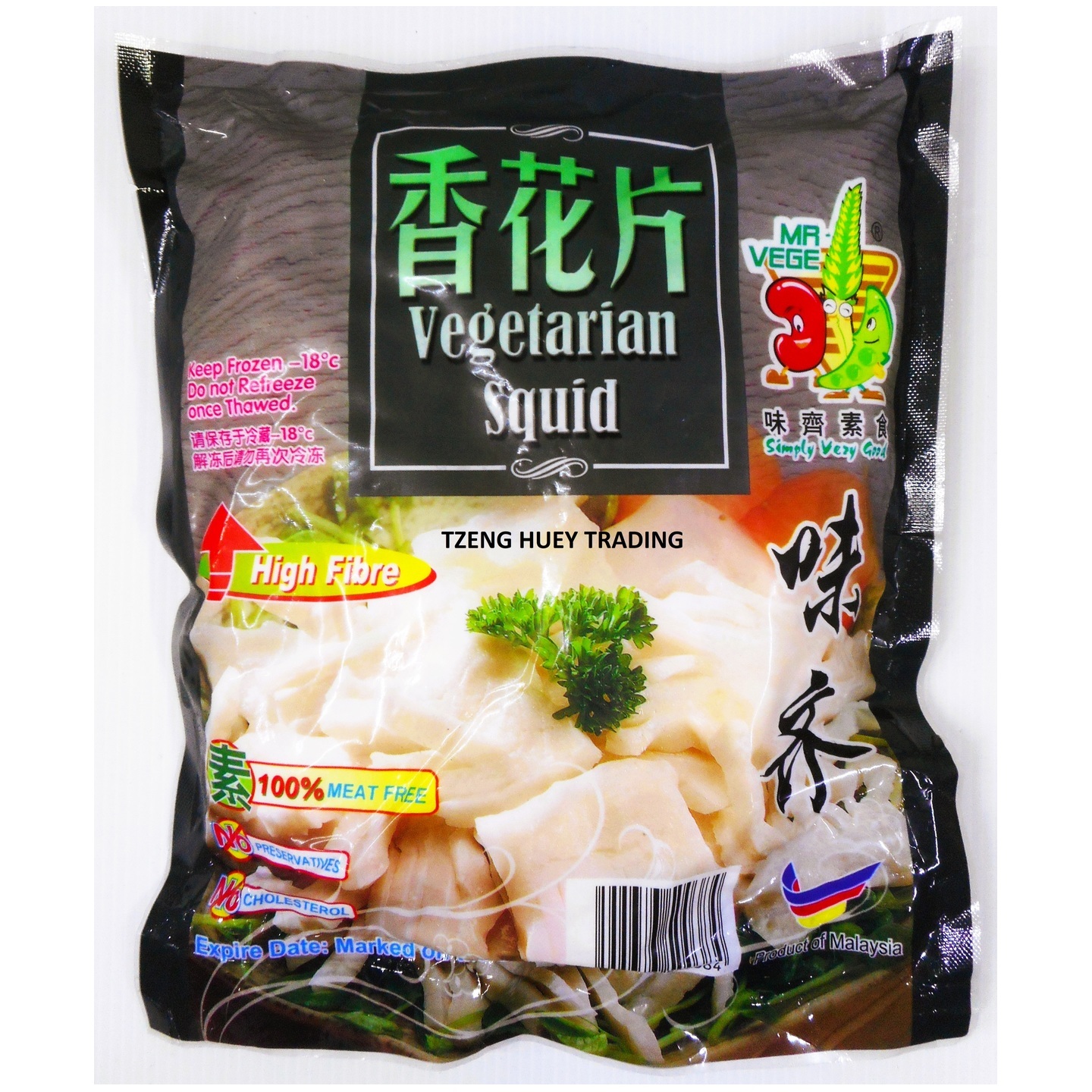 Vegetarian Squid 香花片 490g