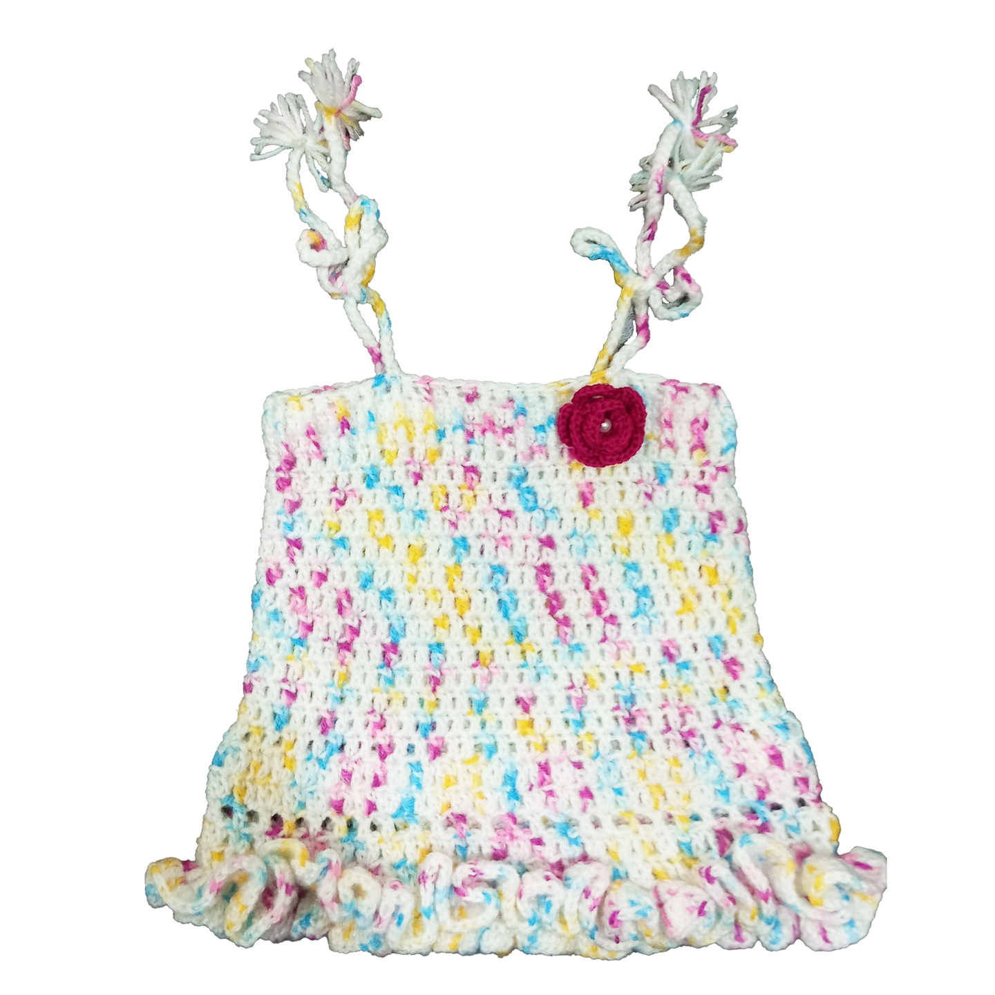 Handmade Crochet Baby Frock