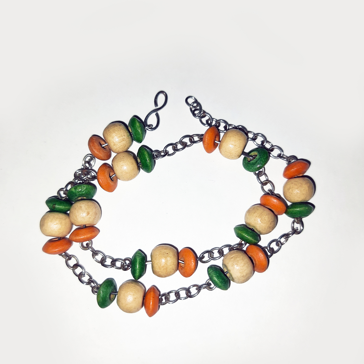 Handmade Beaded Chain Bracelet