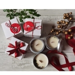 Bundle of 3 Soywax Candles 4oz - Flame & Glow