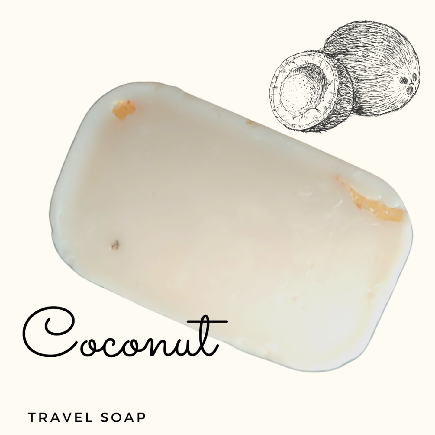 Fuschia - Coconut Natural Handmade Herbal Soap-20g