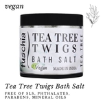 Fuschia Tea Tree Twigs Bath Salt - 100g