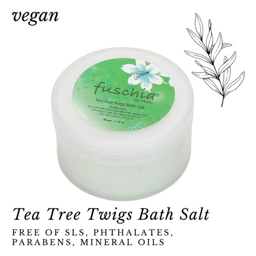 Fuschia - Tea Tree Twigs Bath salt- 50 gms