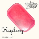 Fuschia - Raspberry Natural Handmade Glycerine Soap-20g