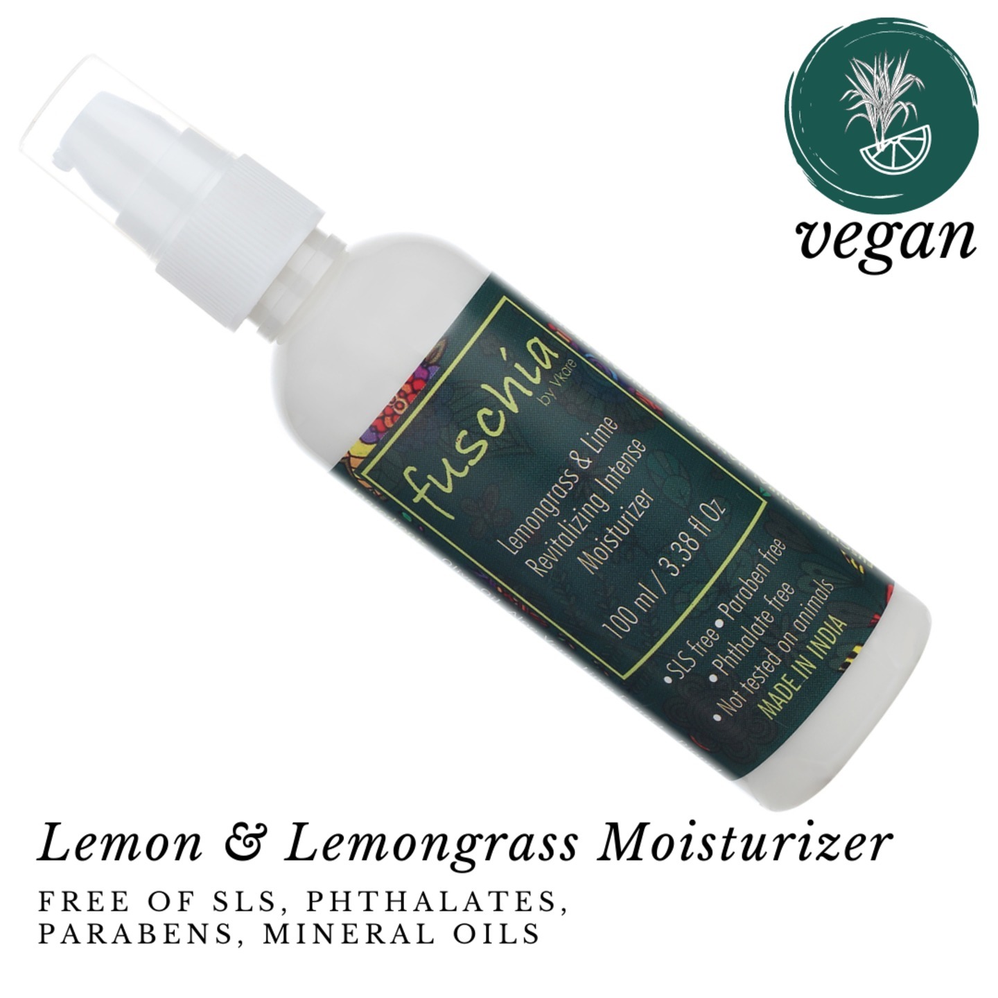Fuschia Lemongrass & Lime Revitalizing Intense Moisturizer - 100 ml