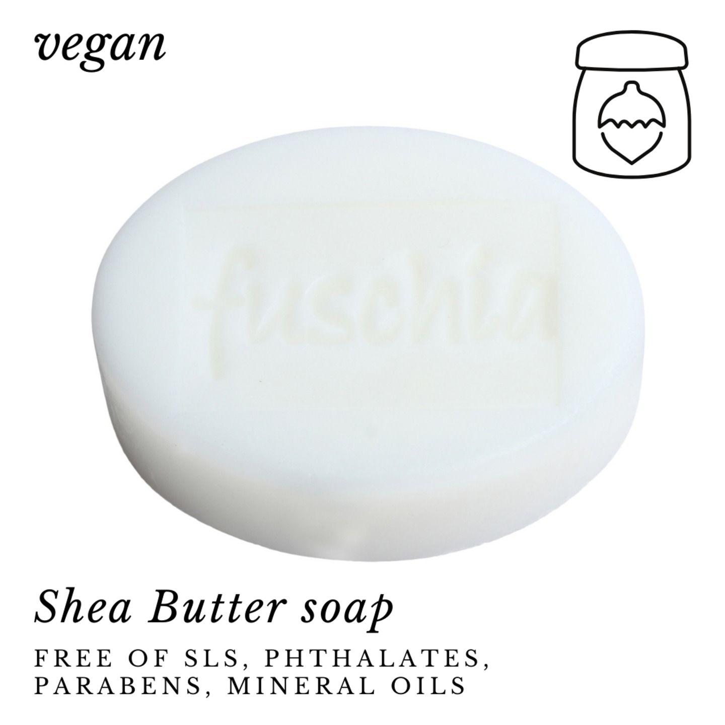 Fuschia - Shea Butter Natural Handmade Herbal Soap