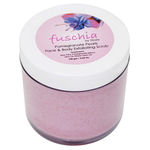 Fuschia - Pomegranate Pearls - Face & Body Exfoliating Scrub - 100g