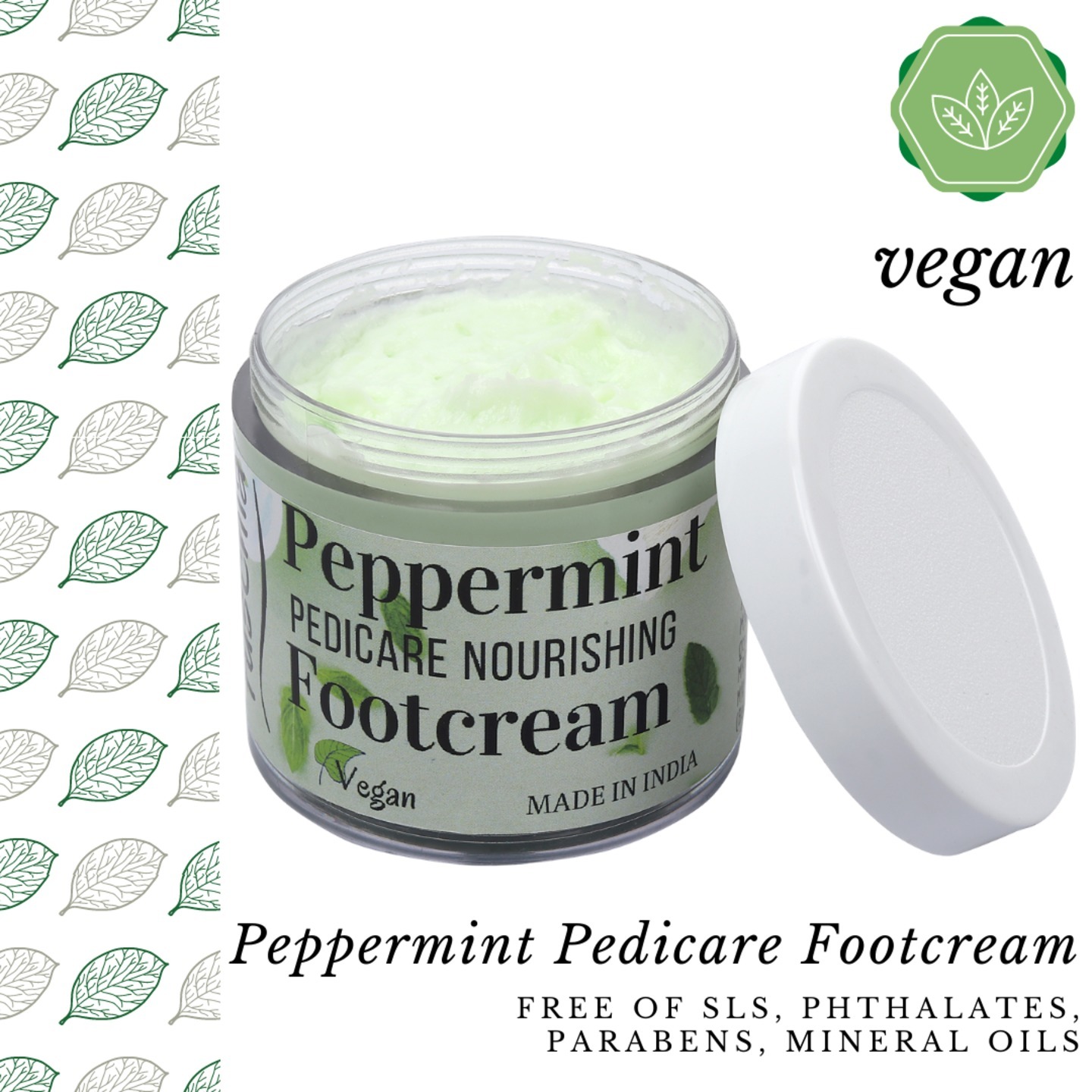 Fuschia - Peppermint Pedicare Nourishing Foot Cream-100g