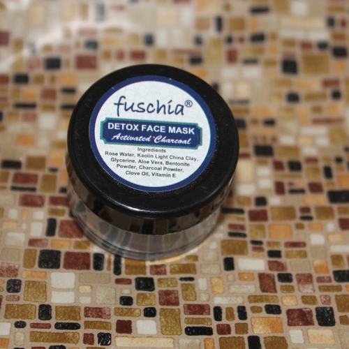 Fuschia Detox Face Mask - Activated Charcoal-15g
