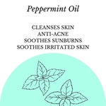 Fuschia - Peppermint Oil Natural Handmade Herbal Soap