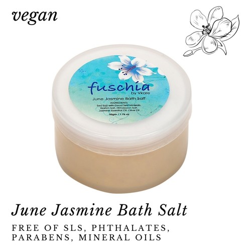 Fuschia - June Jasmine Bath Salt - 50 gms