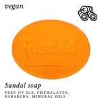Fuschia - Sandal Natural Handmade Glycerine Soap