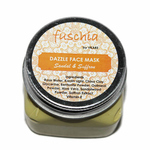 Fuschia Dazzle Face Mask - Sandal & Saffron