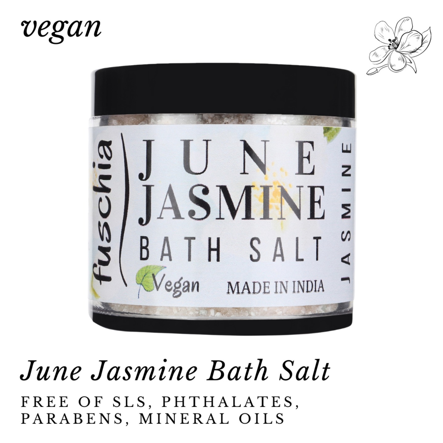 Fuschia June Jasmine Bath Salt - 100 gms