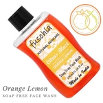 Fuschia Citrus Blast Orange Lemon Soap Free Face Wash - 100ml