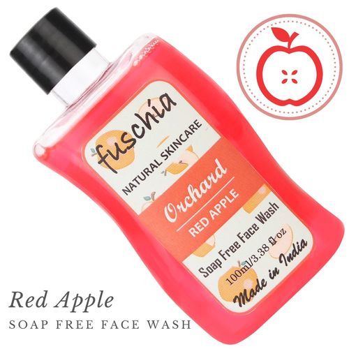 Fuschia Orchard Red Apple Soap Free Face Wash - 100ml