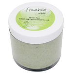 Fuschia - Green Tea - Face & Body Clarifying Scrub