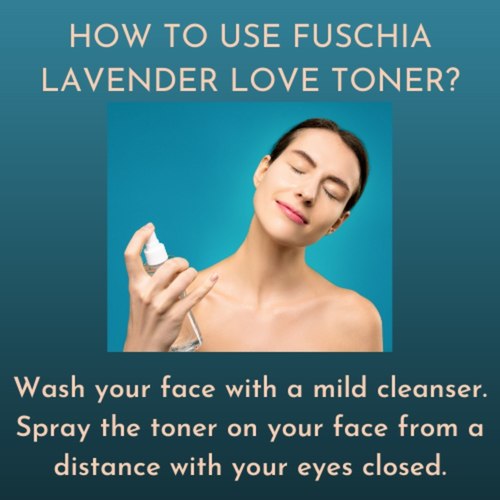 Fuschia Hydrating Facial Toner - Lavender - 50ml