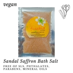 Fuschia - Sandal Saffron Bath salt - 15 gms