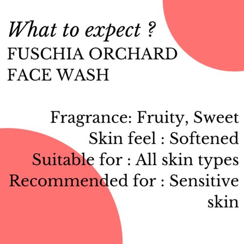 Fuschia Orchard Red Apple Soap Free Face Wash - 100ml