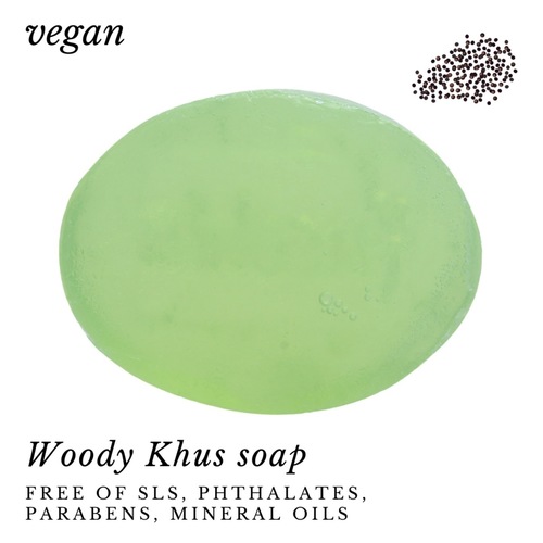 Fuschia - Woody Khus Natural Handmade Glycerine Soap