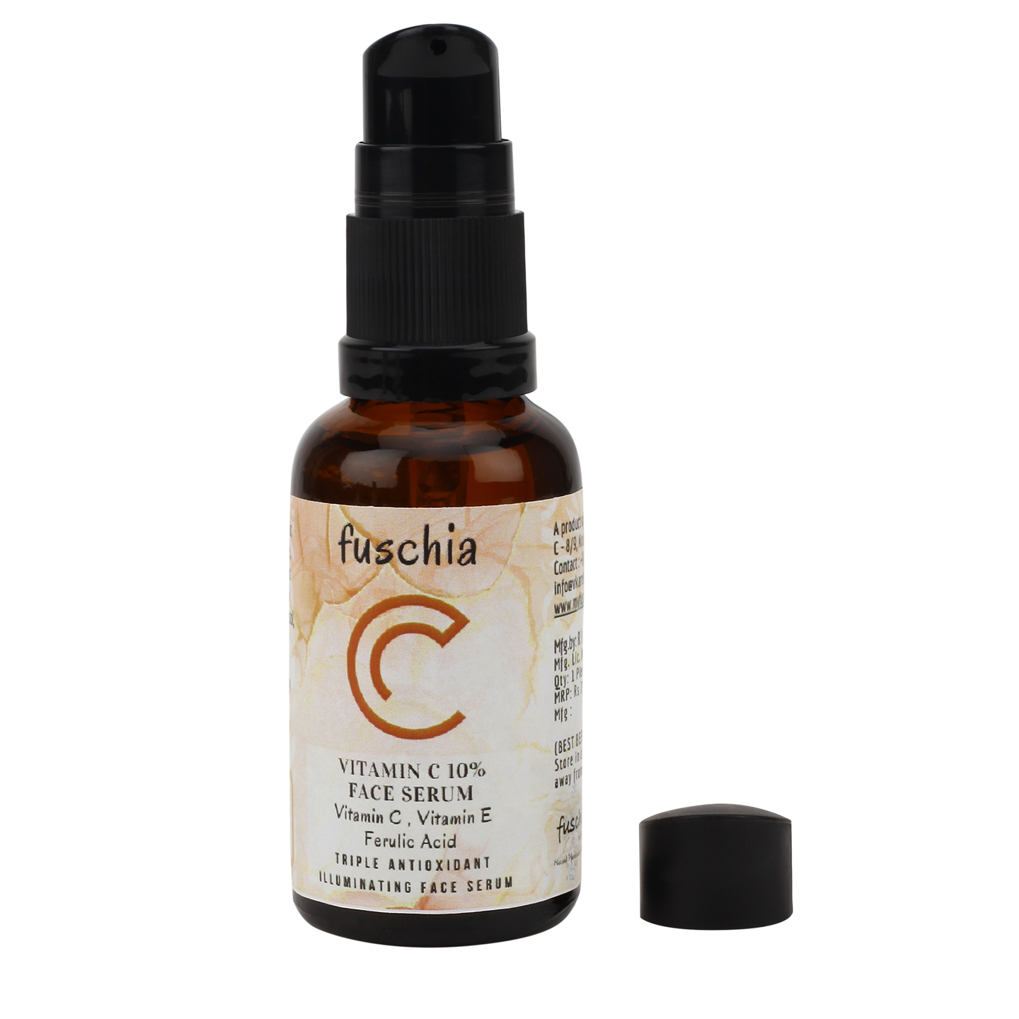 Fuschia Triple Anti-Oxidant Illuminating Face Serum - Vit. C 10%