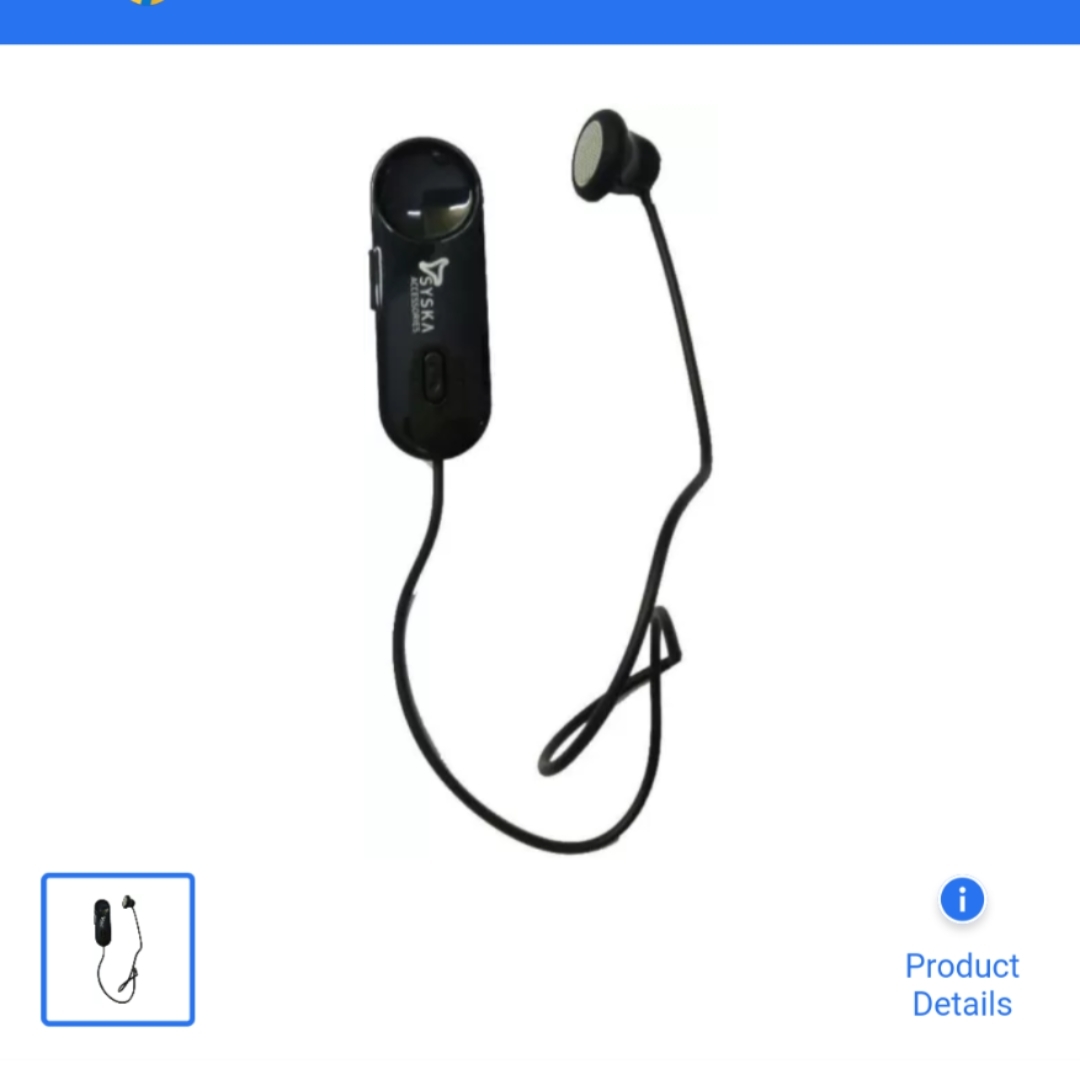 Syska Wireless Headset BH65 