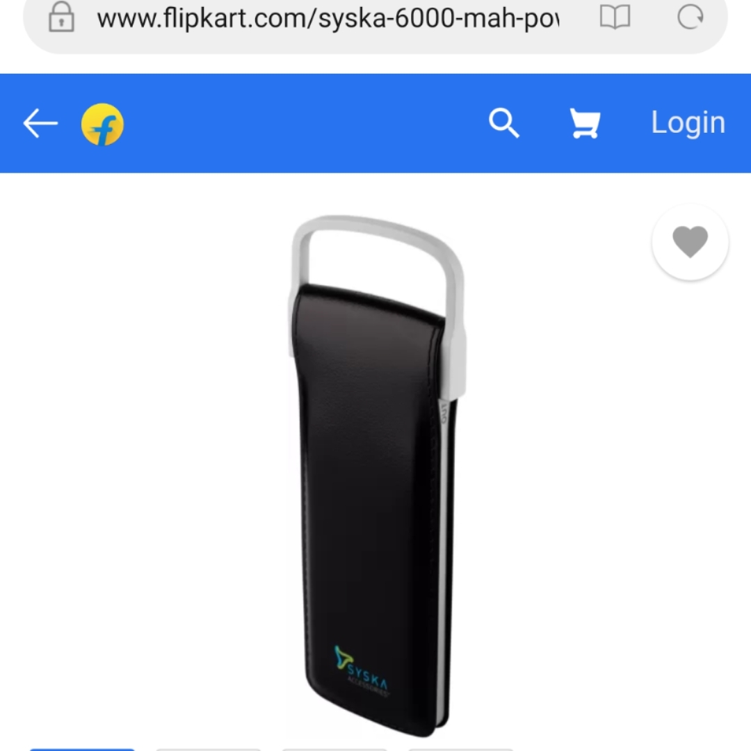 Syska Power Fashion 6000 Mah