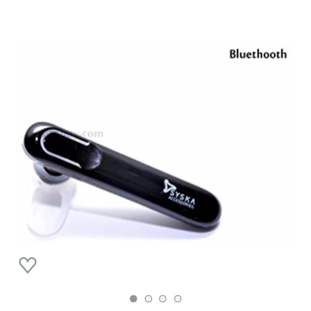 Syska LB300 Bluetooth Headset - Black

