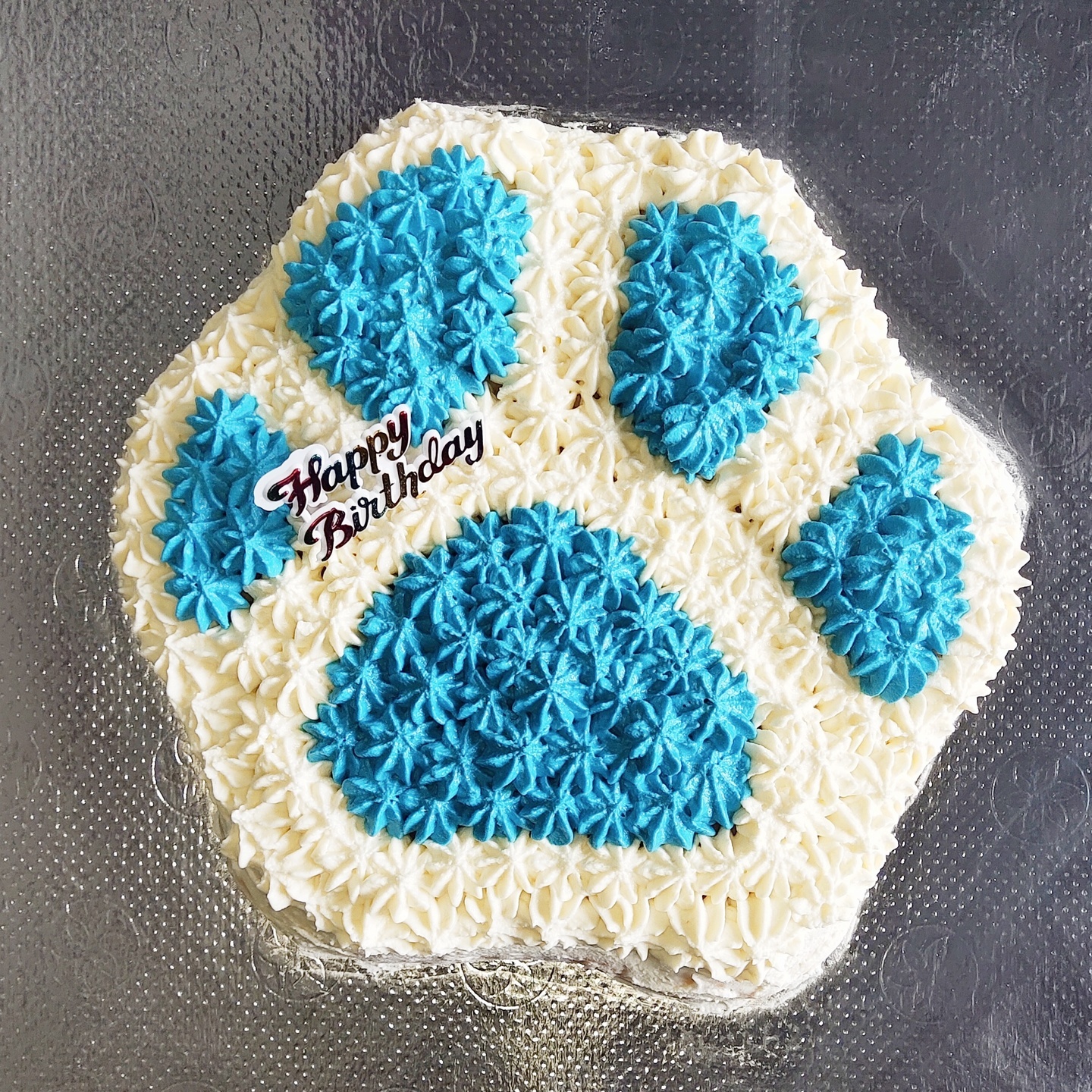 Cottage Cheese Paw Cake