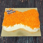 Cottage Cheese & Carrot Cake - Bone Shape