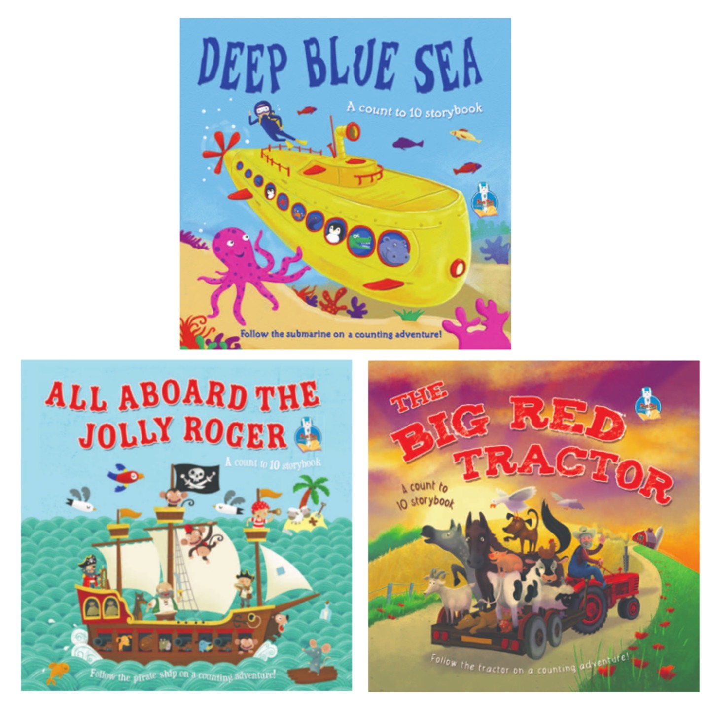Count To Ten Series (3 books)