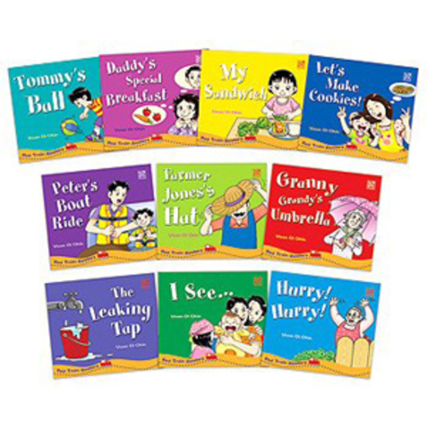 Red Train Readers (10 books)