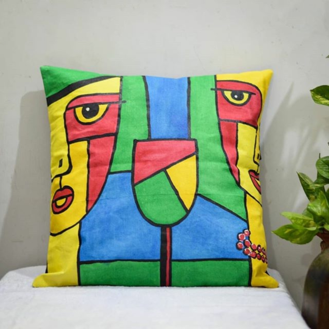 Hand Painted Cushion Covers