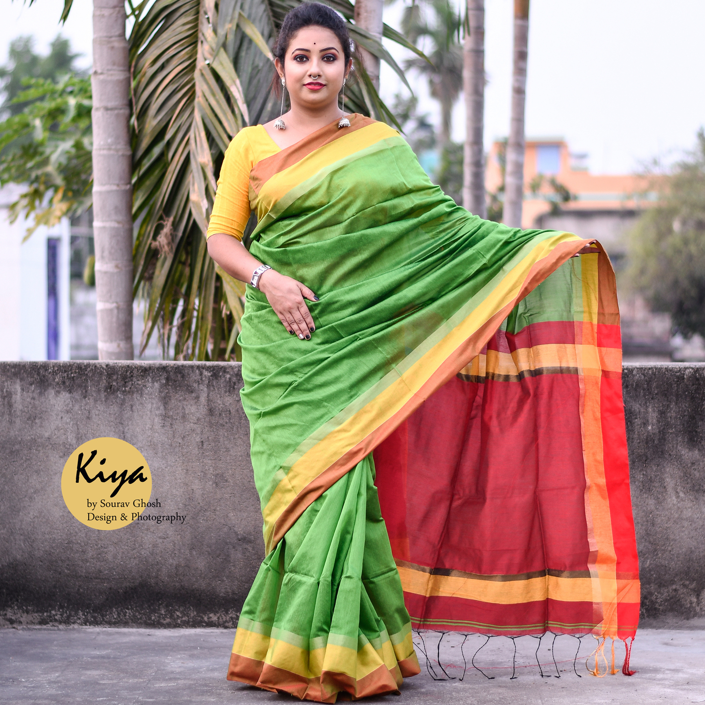 Handloom Saree with Blouse Piece