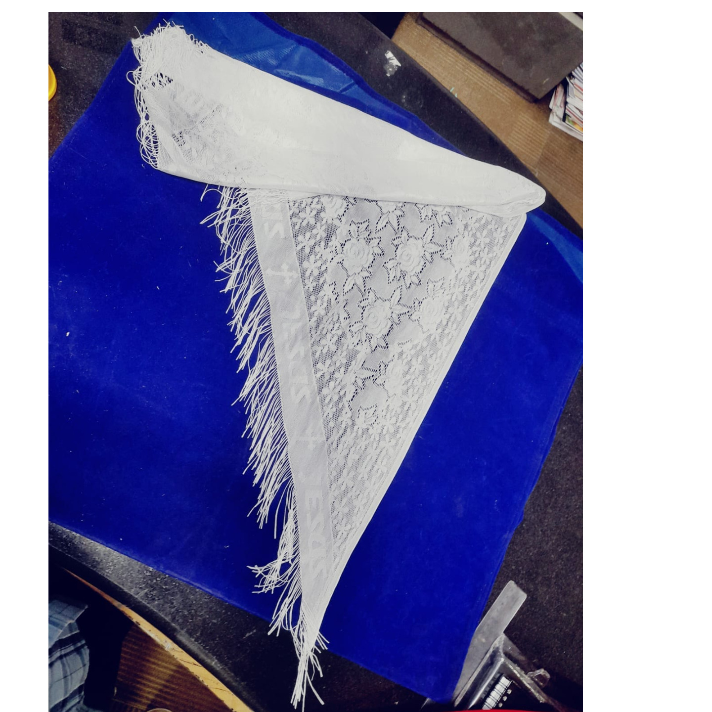 SCARF WHITE
