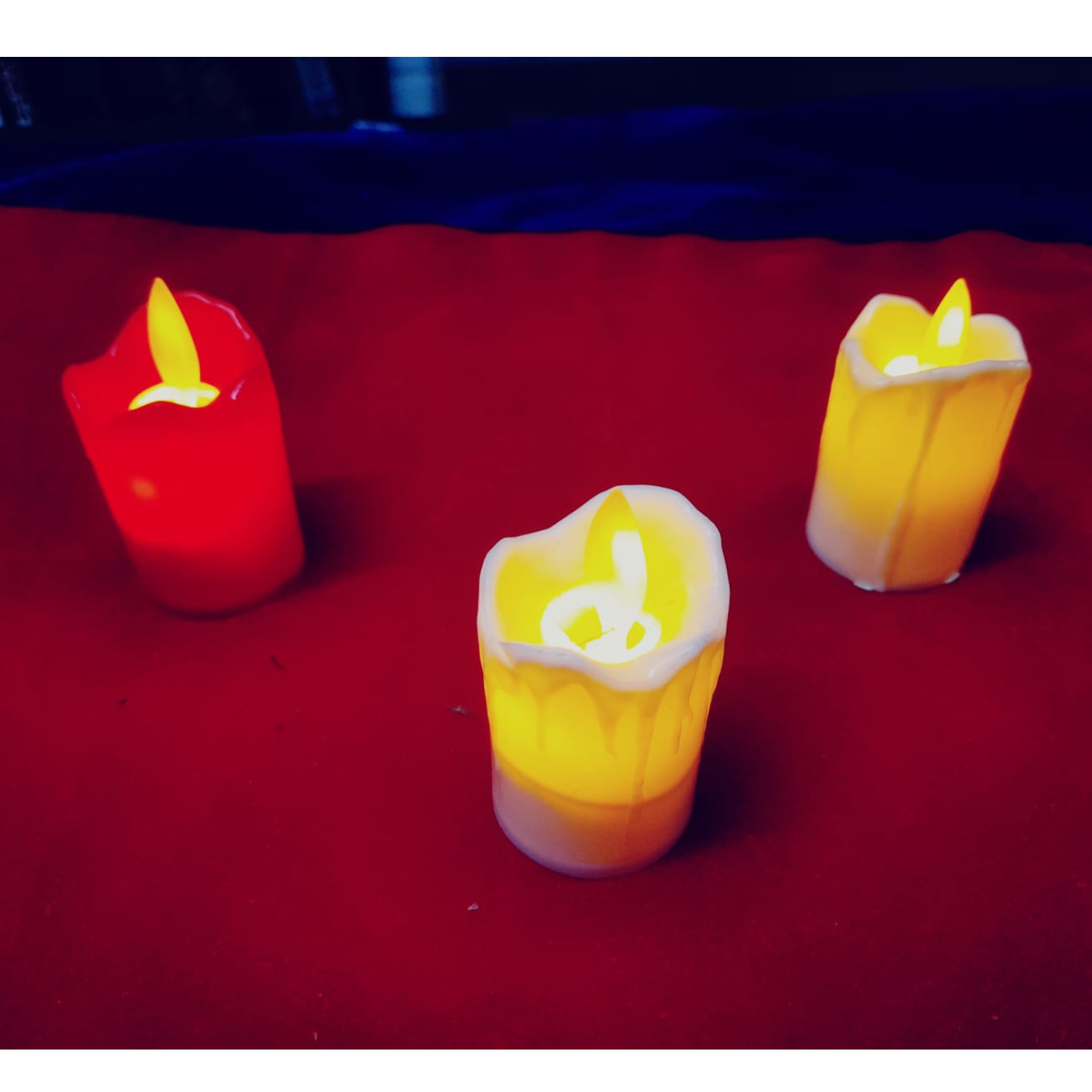 LED LIGHT MEDIUM WITH FLAME