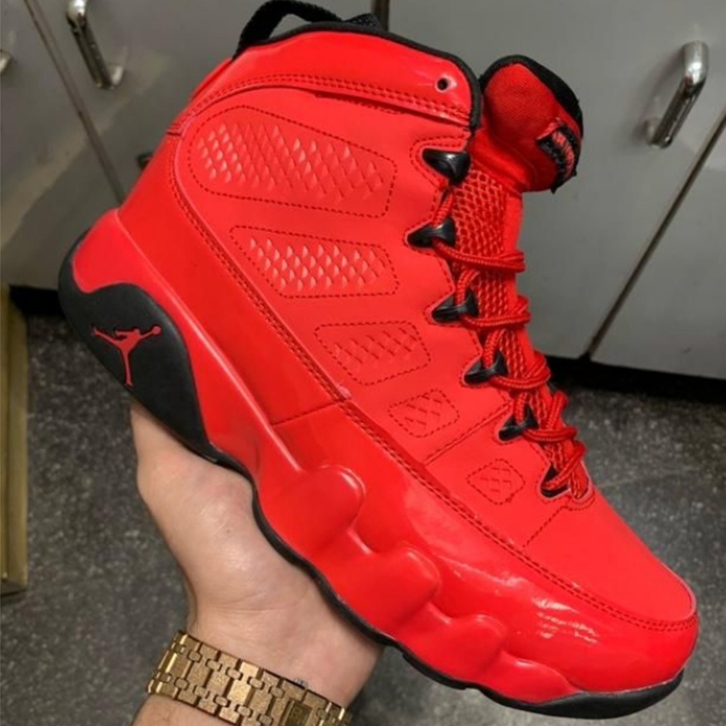 Insta Shoppee Nike Air Jordan Chile Red Sneaker Shoes