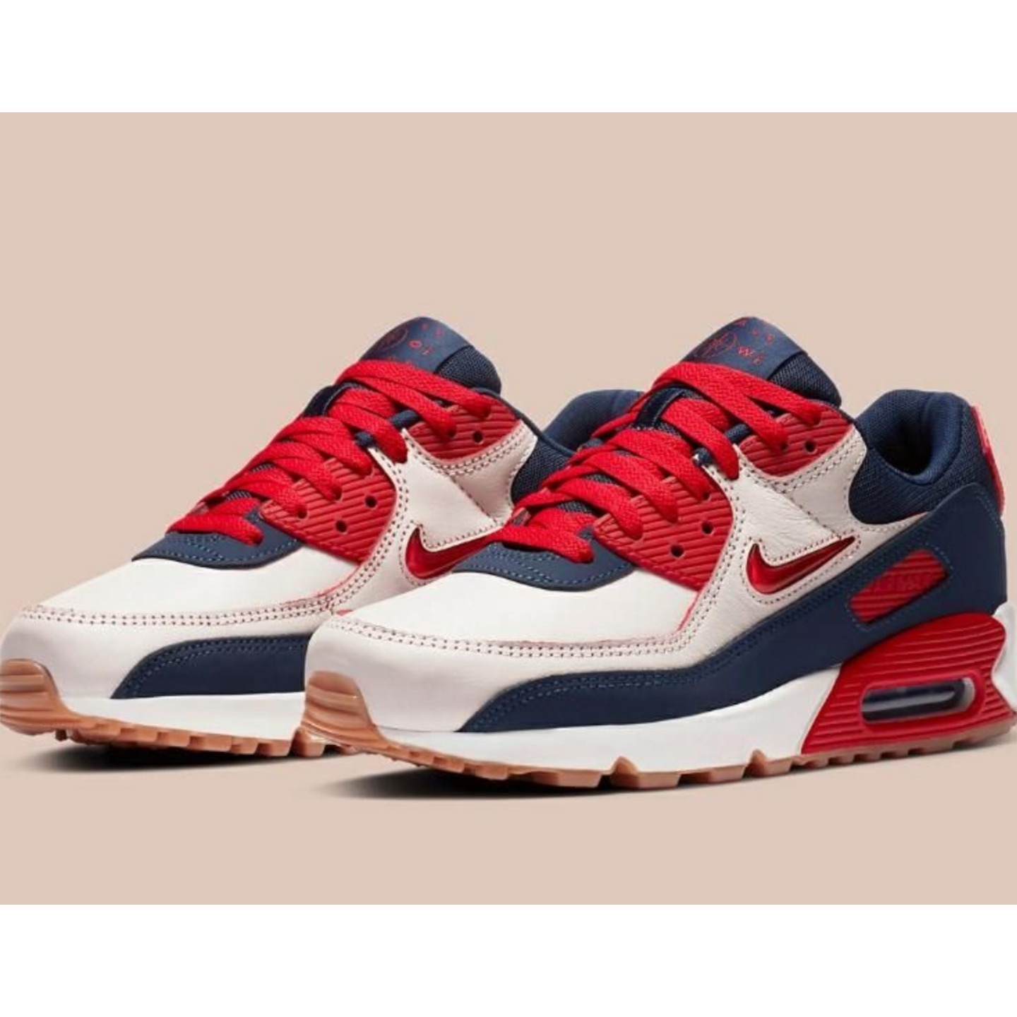 Insta Shoppee Nike Airmax 90 PRM Home and Away Sneaker Shoes