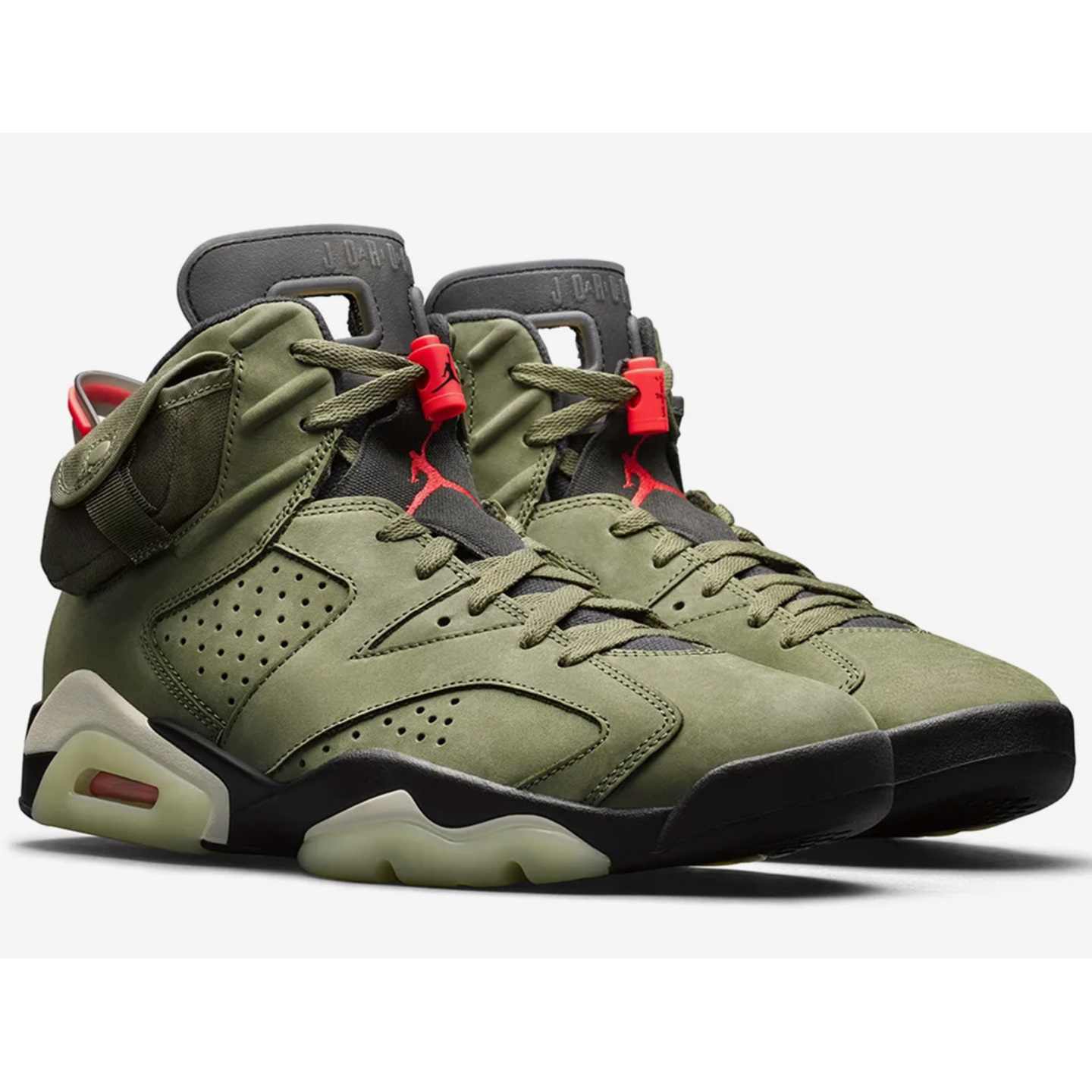 Insta Shoppee Nike Air Jordan Retro 6 Travis Scott Collection Sneaker Shoes - Cactus Jack