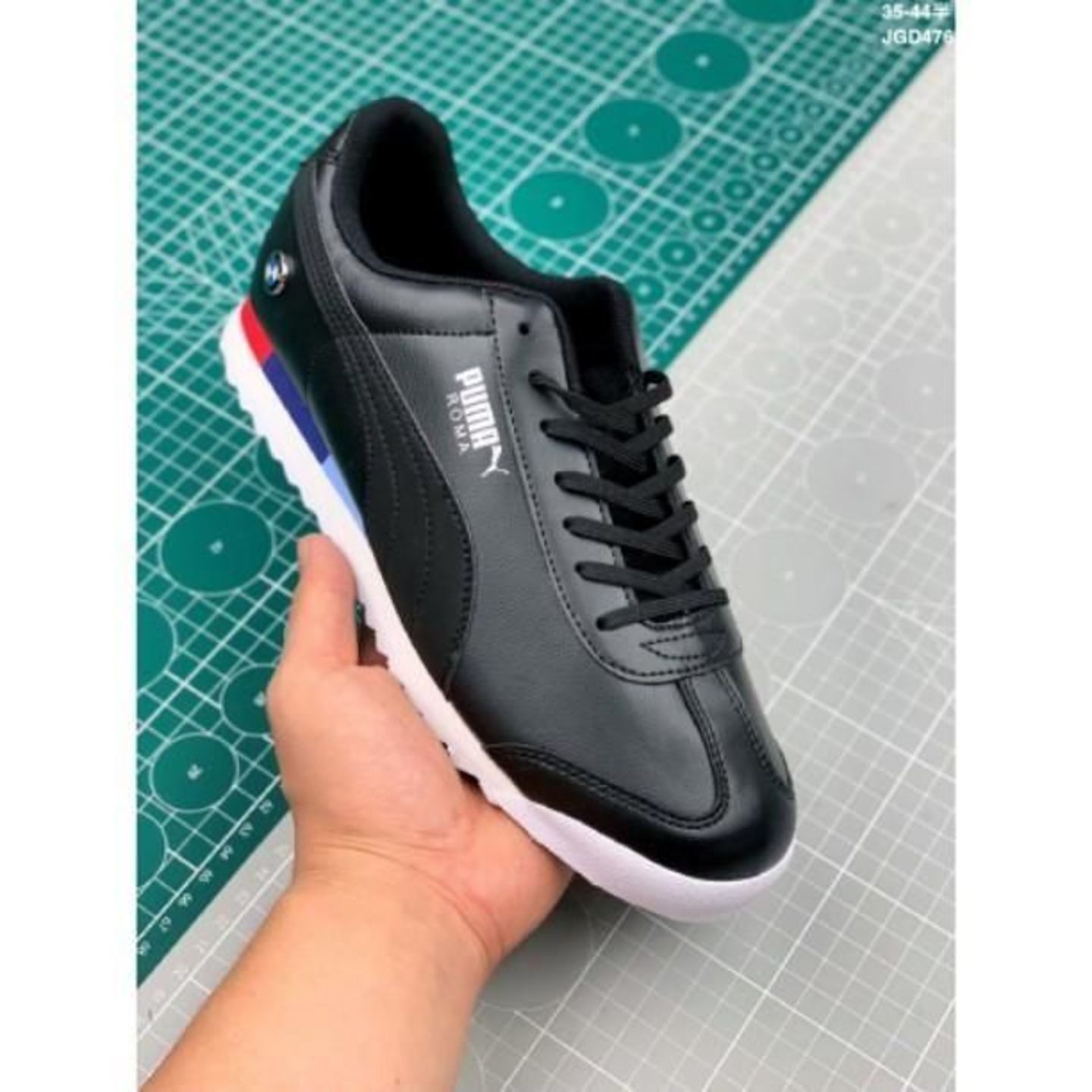 Insta Shoppee Puma Roma xBMW First Copy Sneaker Shoes - Black