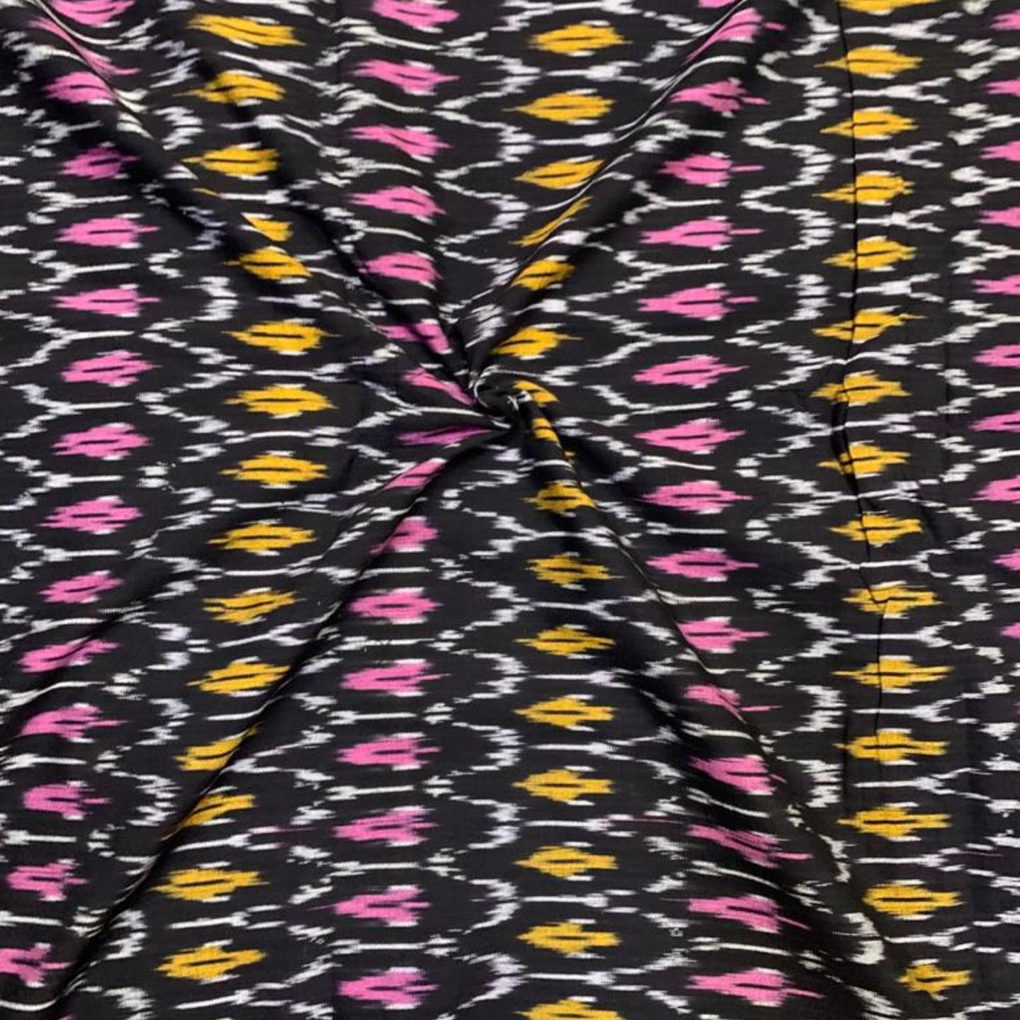 Pochampally Ikkat Cotton Fabric