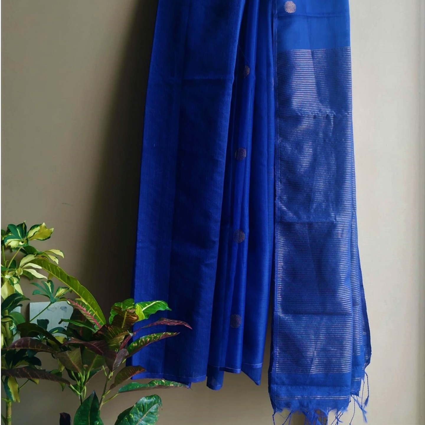 Blue Matka Silk