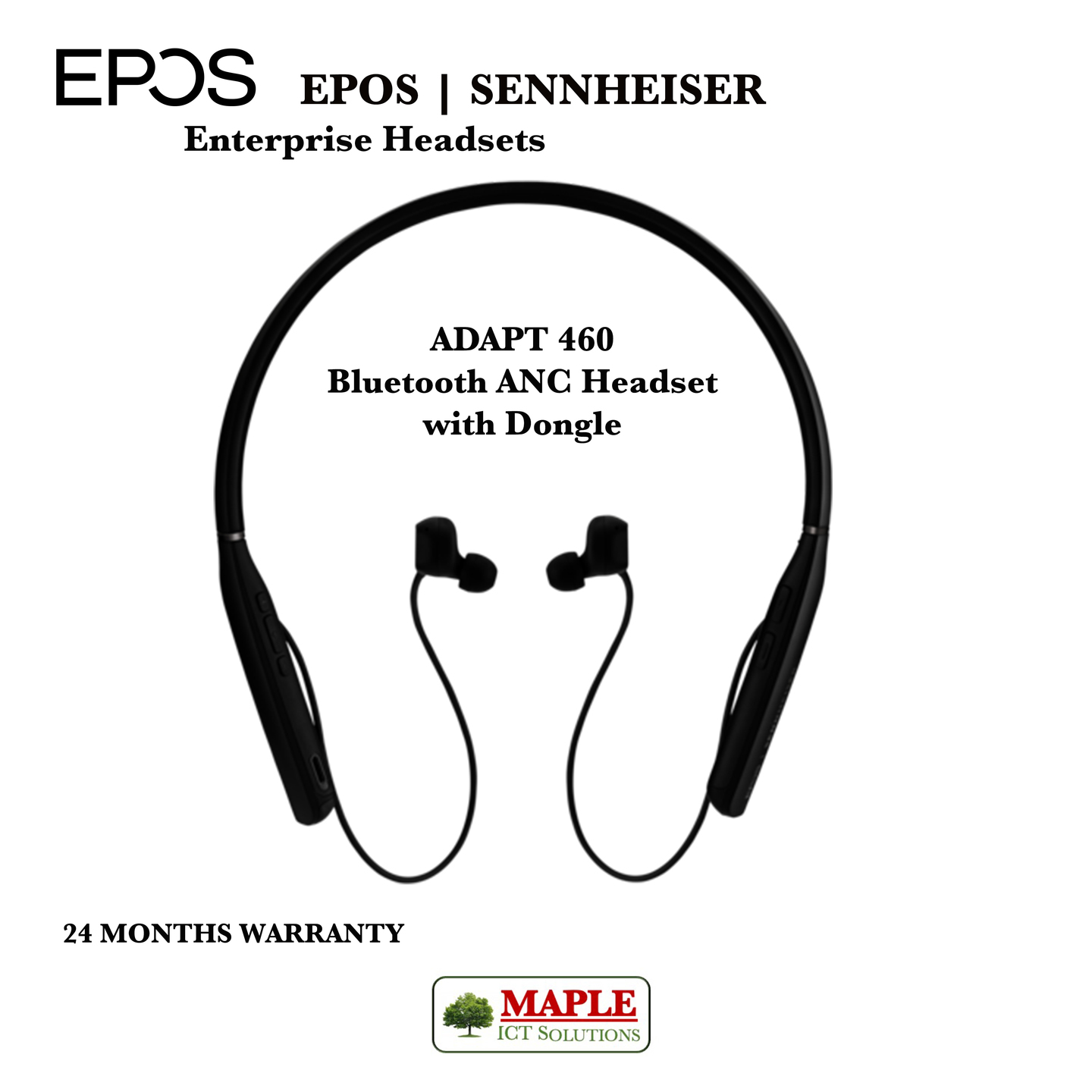 ADAPT 460T ANC Neckband Bluetooth Headset