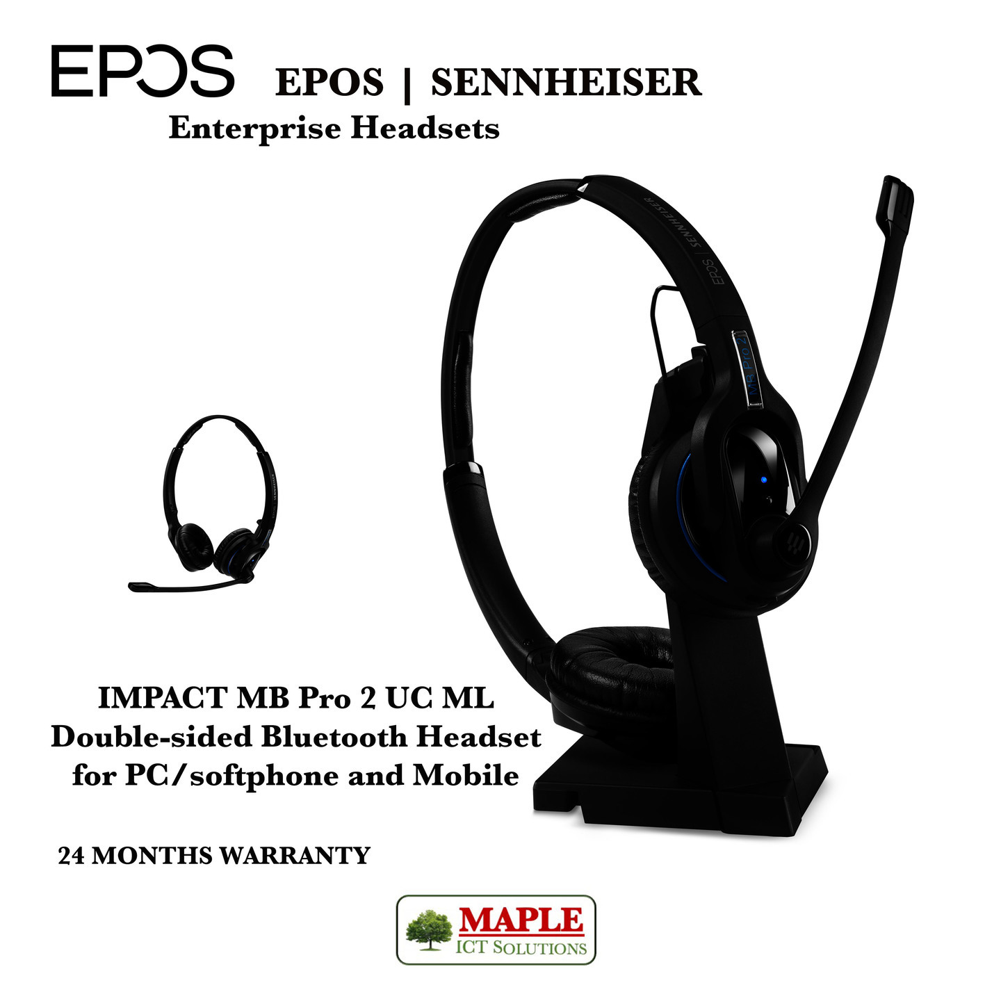 IMPACT MB PRO 2 UC ML Bluetooth Headset