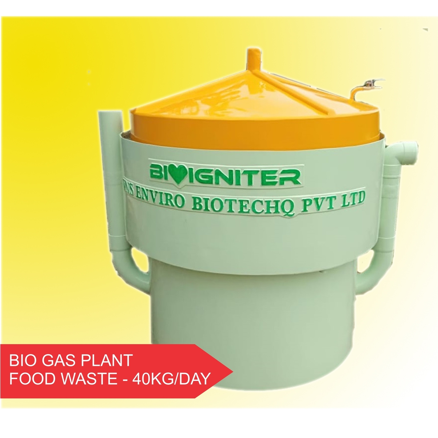 Bioigniter - 40KGDay Food Waste