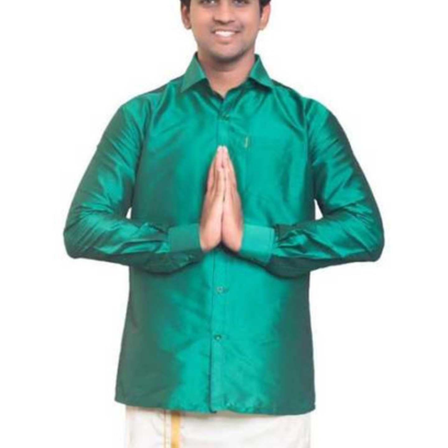 Green Dupion Silk Shirts Buy Silk Dupion Shirts Pure Silk Shirts