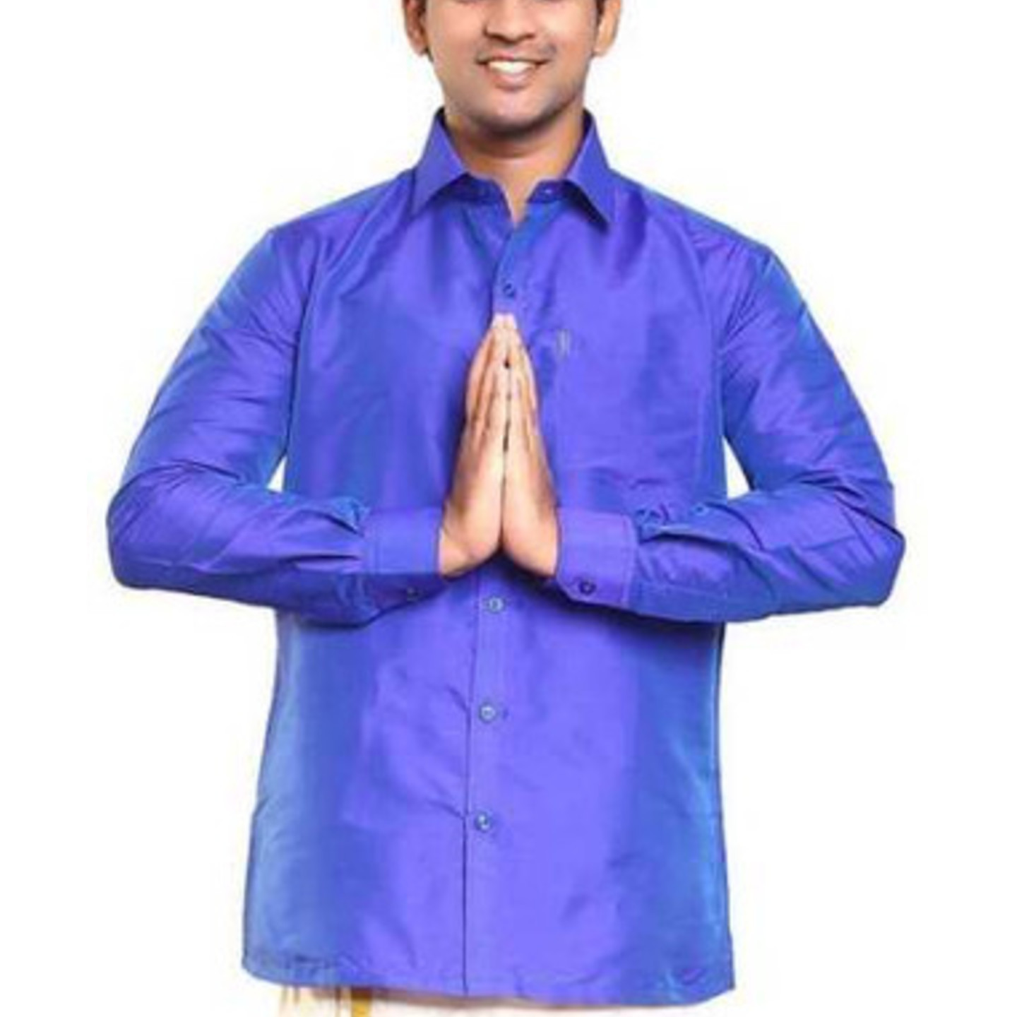 Blue Dupion Silk Shirts Buy Silk Dupion Shirts Pure Silk Shirts
